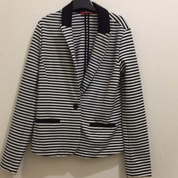 edc striped blazer (sz m) - Picture 1 of 9